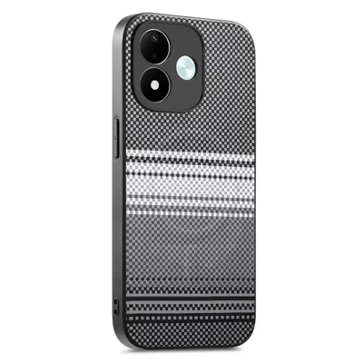 Magnetic Case for Xiaomi Redmi Note 17 4G (Global)  /  Note 17 5G (Global)  /  Note 17 (India / China) 5G PU Leather + PC + TPU Gradient Phone Cover - Black