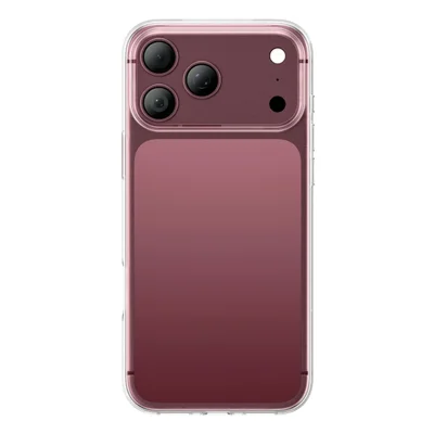 USAMS for iPhone 18 Pro / 17 Pro Case Transparent TPU Shockproof Slim-Fit Phone Cover - Transparent