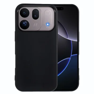  For Oppo Find X10 5G TPU Case Soft Matte Anti-fingerprint Phone Back Cover - Black
