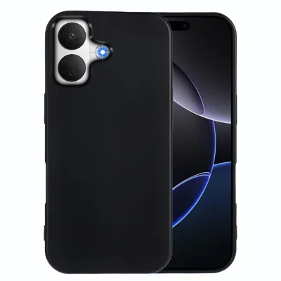  For Xiaomi Poco X8 5G TPU Case Soft Matte Anti-fingerprint Phone Back Cover - Black