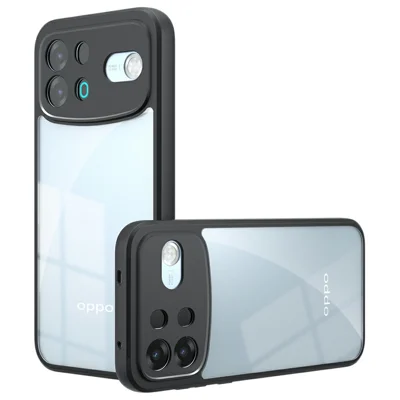 Capa para Oppo A7 Pro Max 5G TPU + PC, Capa à Prova de Choques - Transparente