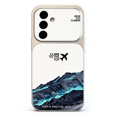 Voor Samsung Galaxy A57 5G Telefoonhoes Reisgeïnspireerd Ontwerp PU Leren Litchi Structuur Achterkant met Nauwkeurige Camerauitsparingen - A802
