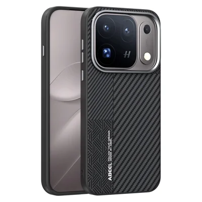 ABEEL لـ Oppo Find X10 Pro Max 5G غطاء مغناطيسي PC + TPU + سبائك ألومنيوم + غطاء خلفي من جلد PU مقاوم للانزلاق - نسيج 3