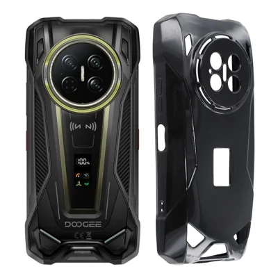 For Doogee V Max 2 Pro Case Soft TPU Drop Protection Phone Cover - Black