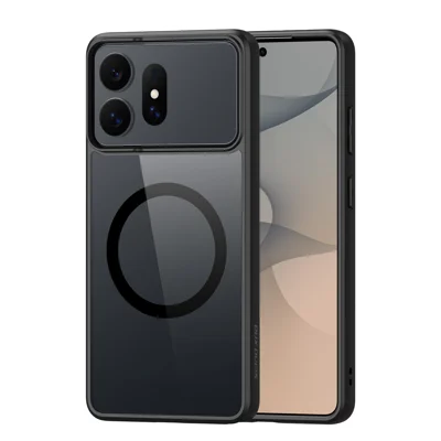  DUX DUCIS for Samsung Galaxy S27 Ultra Aimo Series Magnetic Case PC + TPU Clear Back Phone Cover (REACH Certification) - Black