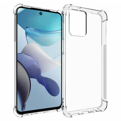For Motorola Moto G53 5G Non-Slip Mobile Phone Back Cover Shell HD Clear Soft TPU Phone Case