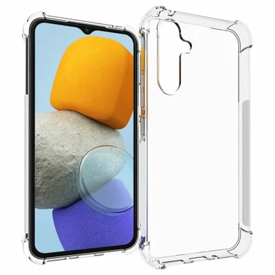 Für Samsung Galaxy A54 5G rutschfeste, klare, weiche TPU-Handyhülle, stoßsichere Handyhülle