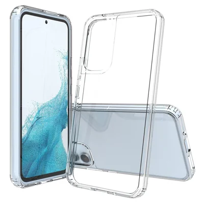 For Samsung Galaxy A54 5G Anti-gulningsakryl TPU Klar Telefon Bagdæksel Stødfast Mobiltelefonbeskyttelse
