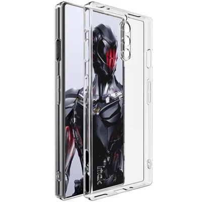 IMAK UX-5 Serie für ZTE nubia Red Magic 8 Pro 5G / 8 Pro+ 5G / 8S Pro 5G / 8S Pro+ 5G Klare Handyhülle Weiche TPU Anti-Kratz Stoßdämpfende Abdeckung