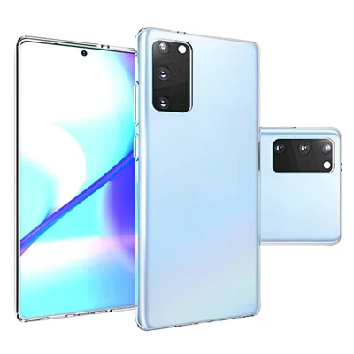 Capa Interna Brilhante Sem Marca D'água para Samsung Galaxy Note20 5G / Note20, Capa Protetora Macia TPU Anti-risco (mínimo 10 unidades por encomenda)
