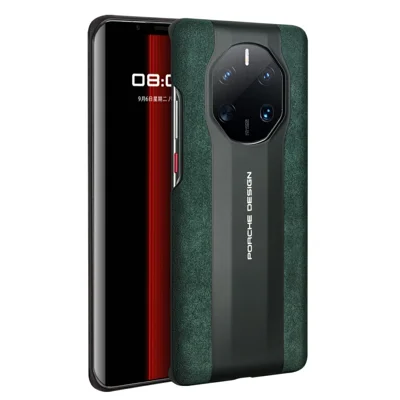 QIALINO Slim Case for Huawei Mate 50 RS Porsche Design 4G Phone Case Hard PC Protective Cover for Men