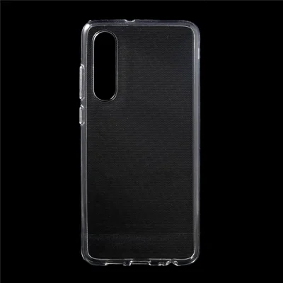 For Huawei P30 Inner Watermark-Free Flexible Clear TPU Cover Glossy Anti-scratch Protective Case (10pcs at least for Order)