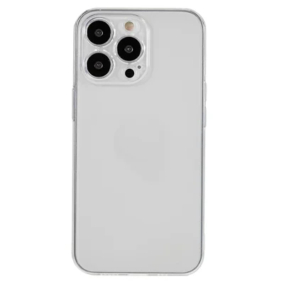 For iPhone 13 Pro 6.1 inch Clear TPU Cover Precise Lens Cutout Ultra Thin Anti-scratch Cell Phone Case