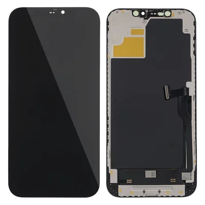 Til iPhone 12 Pro Max 6,7 tommer Grade C OLED-skærm og digitizer-samling erstatningsdel (GX-OLED finish) (uden logo)