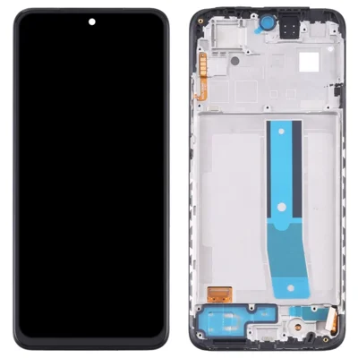 Für Xiaomi Redmi Note 11 4G (Qualcomm) 2201117TG / 2201117TI / 2201117TY / 2201117TL Grade S OEM AMOLED Bildschirm und Digitizer Baugruppe + Rahmen Teil (ohne Logo)