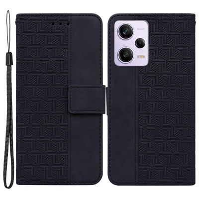 For Xiaomi Redmi Note 12 Pro 5G / Note 12 Pro Speed 5G / Poco X5 Pro 5G PU Leather Phone Case Wallet - Black