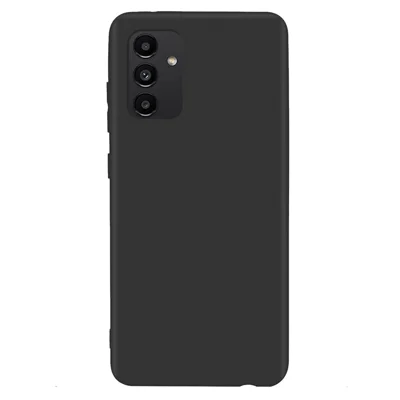 For Samsung Galaxy A14 5G / A14 4G Candy Color Phone Case Anti-scratch Matte Soft TPU Cover - Black