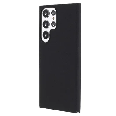 For Samsung Galaxy S23 Ultra Hard PC Matte Phone Case Protective Smartphone Cover - Black
