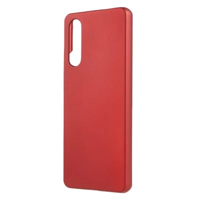 For Sony Xperia 1 V Rubberized PC Phone Case Slim Fit Protective Back Cover - Red