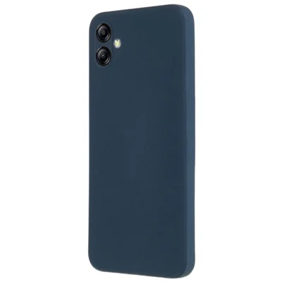 غطاء هاتف لـ Samsung Galaxy A04e 4G / M04 4G / F04 4G، غطاء مضاد للخدوش من مادة TPU مات من الجهتين - أزرق داكن