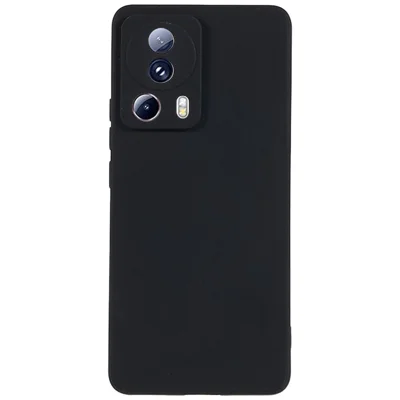 Precise Cutout TPU Case for Xiaomi 13 Lite / Civi 2 5G , Straight Edge Impact Resistant Phone Cover - Black
