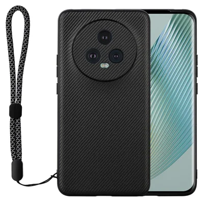 VILI TC Series for Honor Magic5 Protective Phone Cover Textured PU Leather Coated TPU Phone Case