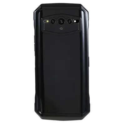 Für Doogee S100 Soft TPU stoßfestes Telefongehäuse Kameralinsen-Schutzabdeckung - Schwarz