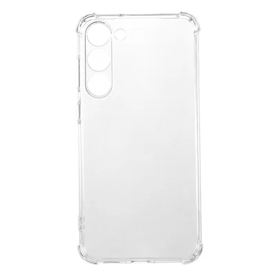 For Samsung Galaxy S23+ Transparent TPU Case Reinforced Corners Shockproof Phone Cover