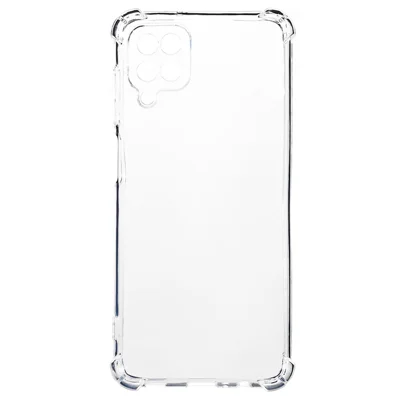 Für Samsung Galaxy A12 / M12 Anti-Drop-Ecken-Handyhülle, transparente TPU-Handyhülle