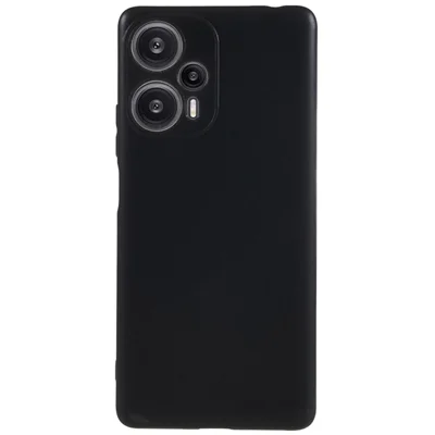 Dla Xiaomi Redmi Note 12 Turbo / Poco F5 5G miękka obudowa z TPU, błyszczący pokrowiec na telefon - Czarny
