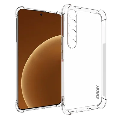 ENKAY HAT PRINCE Per Meizu 20 Pro Custodia per telefono cellulare antishock Clear Anti-slip Strip Edge TPU