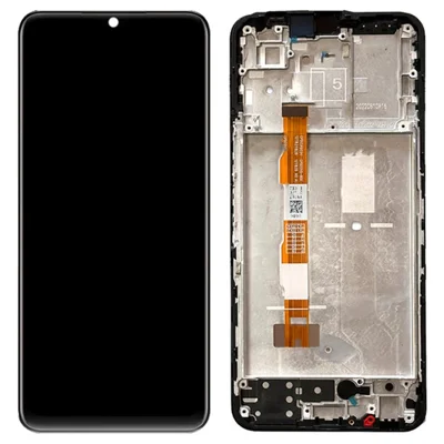 Para vivo Y22s 4G / Y22 4G Grado B Montaje de pantalla LCD y digitalizador + Marco (sin logotipo)