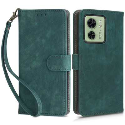 For Xiaomi Poco M5s 4G / Redmi Note 10 4G / Note 10S 4G / Note 11 SE (India) 4G RFID Blocking Mobile Phone PU Leather Stand Case Wallet Cover - Green