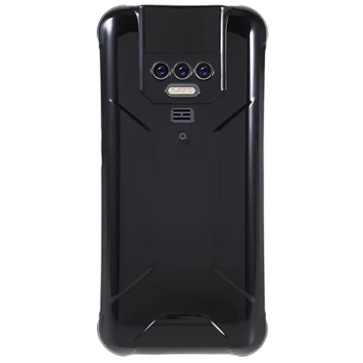 For Cubot KingKong Power Soft TPU Phone Case Drop-proof Protective Phone Cover - Black