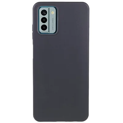For Nokia G22 Flexible TPU Phone Case Matte Finish Anti-scratch Cell Phone Cover - Black