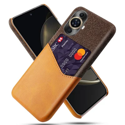 Custodia In Pelle PU Per HUAWEI Nova 12 SE / 11 SE: Cover Protettiva Morbida Con Fibbia, Viola Scuro