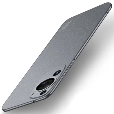 MOFI Shield Matte Series For Huawei P60 Art Frosted PC Back Cover Anti-fingerprint Phone Case - Grey