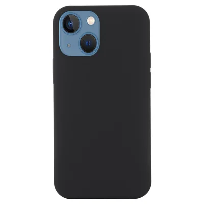 For iPhone 15 Plus Anti-Drop Phone Case Soft Silicone Phone Cover Compatible with MagSafe Wireless Charging - Black