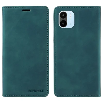 BETOPNICE 003 Für Xiaomi Redmi A1 4G / A2 4G Wallet Case RFID-Blockierung Lederstandabdeckung - Grün