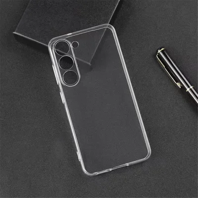 For Samsung Galaxy S23 FE Precise Cutouts Phone Case Ultra-Thin Transparent TPU Cover