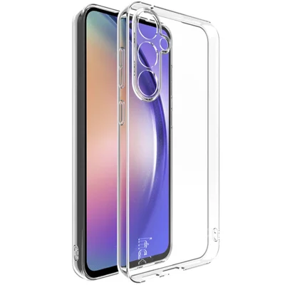 IMAK UX-5 Series For Samsung Galaxy S23 FE Clear Phone Shell Dustproof Cover TPU Cell Phone Case