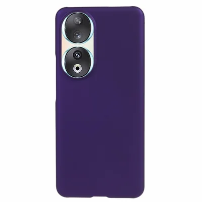 Protective Phone Case for Honor 90 , Scratch-resistant Rubberized PC Phone Cover - Purple