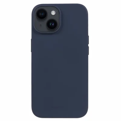 MERCURY GOOSPERY SOFT FEELING Serie Custodia Telefonica Opaca per iPhone 15 Morbida TPU Anti-caduta Cover Posteriore - Blu