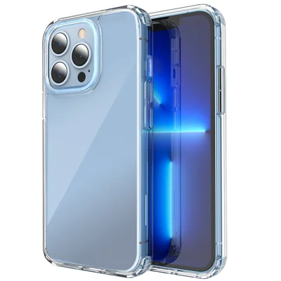 AHASTYLE PC06 For iPhone 13 Pro PC + TPU Cover HD Clear Shell Dustproof Mobile Phone Case