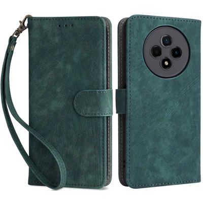 Custodia Portafoglio Cover a Libro in Pelle Flip Case con Silicone Bumper, Fibbia Magnetica, Porta Carte, Kickstand, per Wiko Y81 Smartphone,Rosa,14 6.1