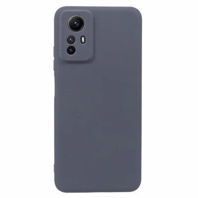 For Xiaomi Redmi Note 12S 4G Double-Sided Matte Phone Case Precise Cutout TPU Back Cover - Grey