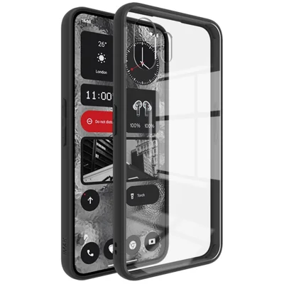 IMAK UX-9A Serie für Nothing Phone (2) stoßfeste Handyhülle PC-Rückwand TPU-Rahmen Klare Handyhülle