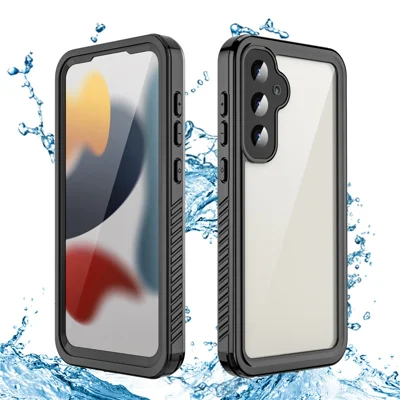 REDPEPPER FS Series for Samsung Galaxy S23 FE Snorkeling Diving Case Full Protection IP68 Waterproof Clear Phone Cover