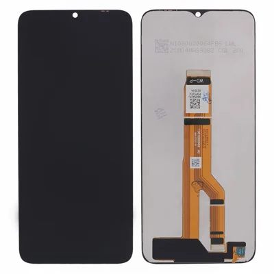 Til Honor X6a 4G WDY-LX1 Grade C LCD-skærm og digitizer-samling reparationdel (uden logo)
