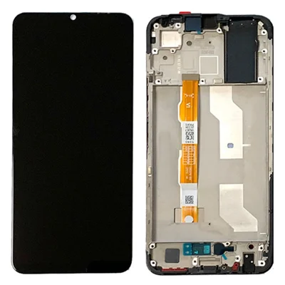 Para vivo Y21s / Y21 Repuesto de Pantalla LCD y Conjunto de Digitalizador de Grado S OEM + Marco (sin Logotipo)